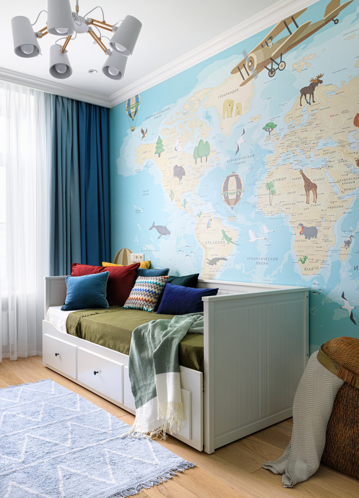 Стилизация квартиры на Тверской