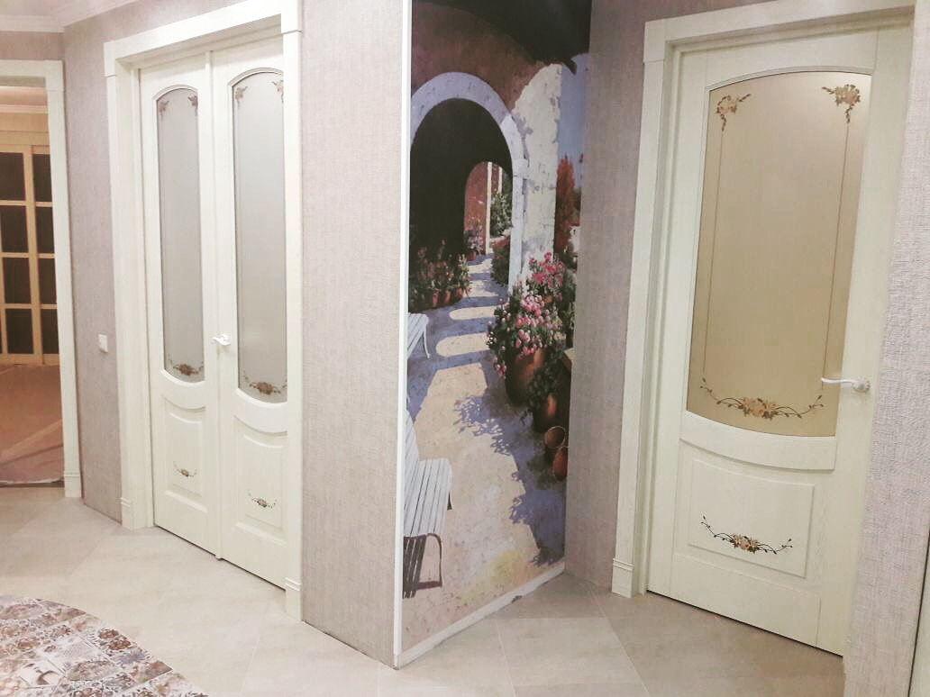 Классические двери из массива дуба