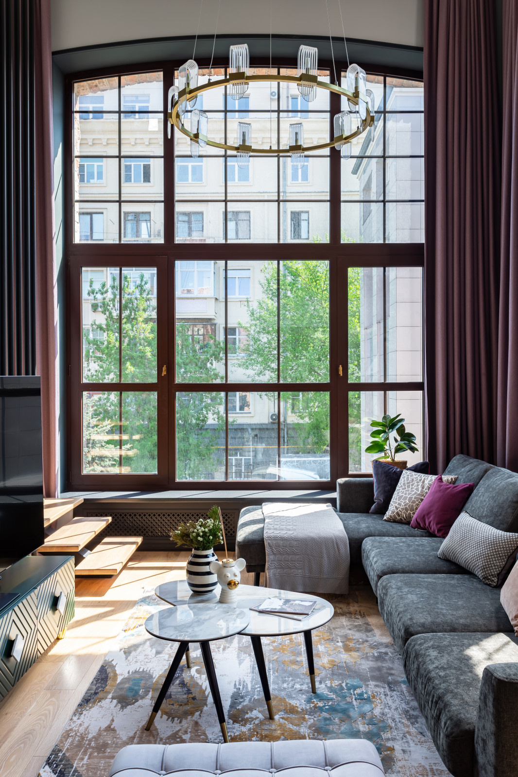 Стилизация двухуровневой квартиры в ЖК Loft Factory