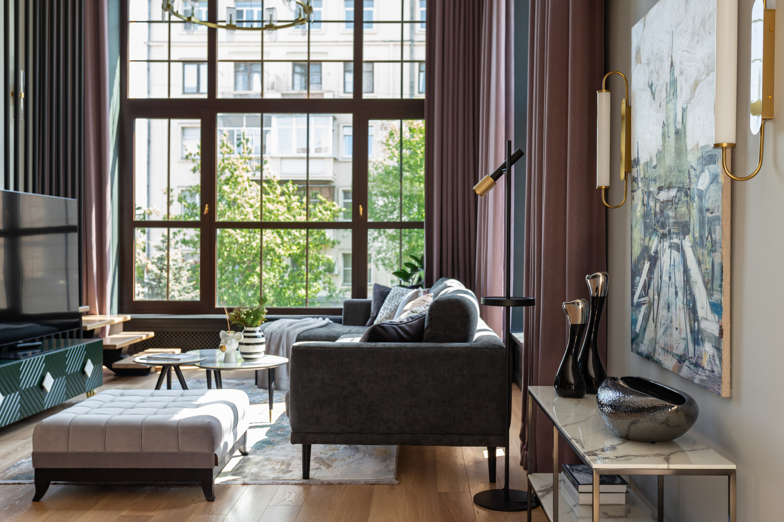 Стилизация двухуровневой квартиры в ЖК Loft Factory
