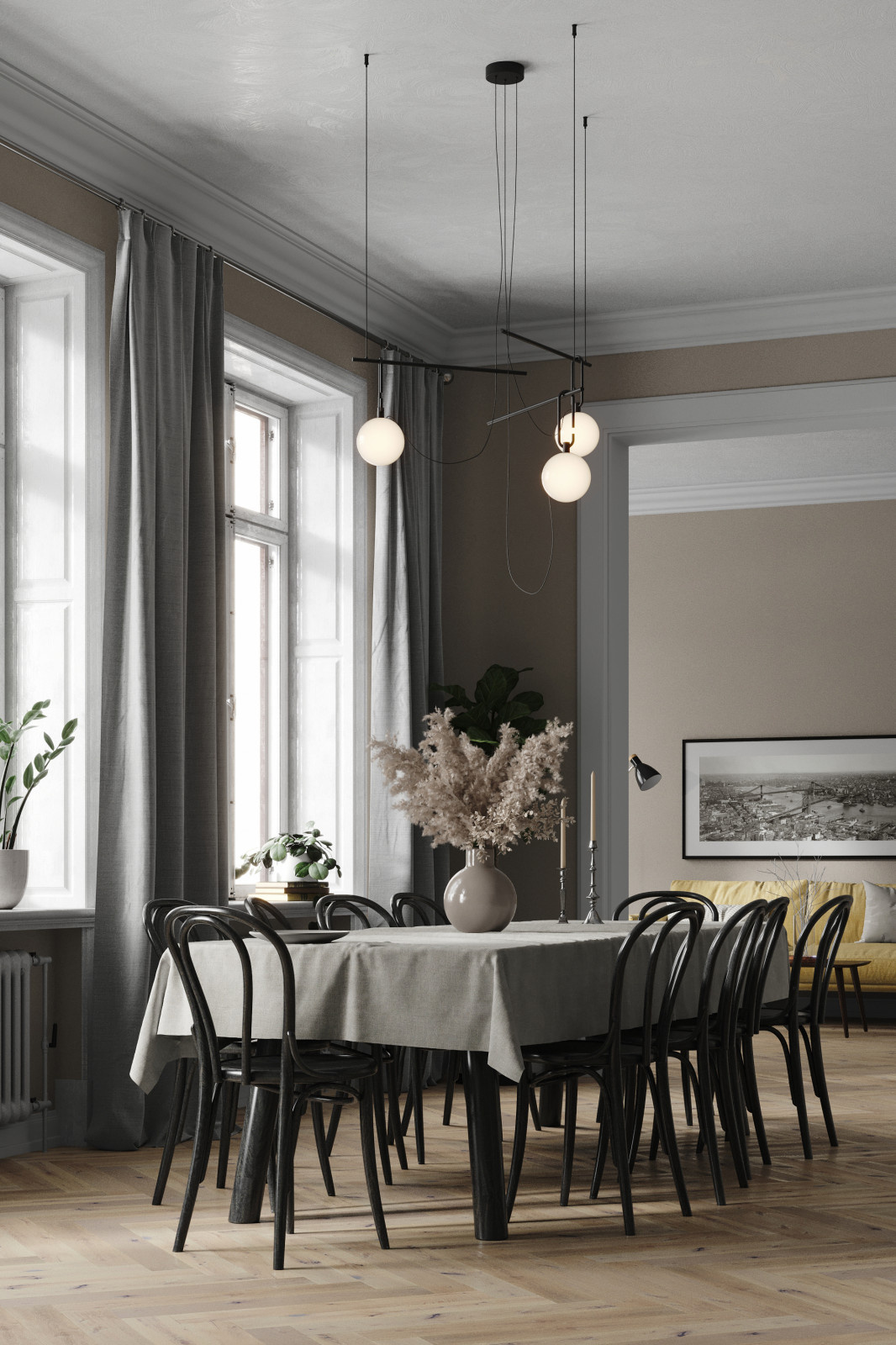 Scandinavian style apartment
