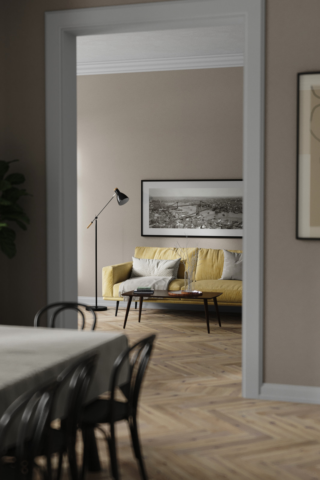 Scandinavian style apartment