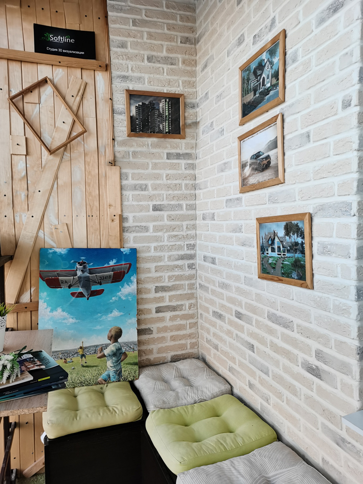 Квартира-студия 30 м2 в поселке Михайловка Green Place