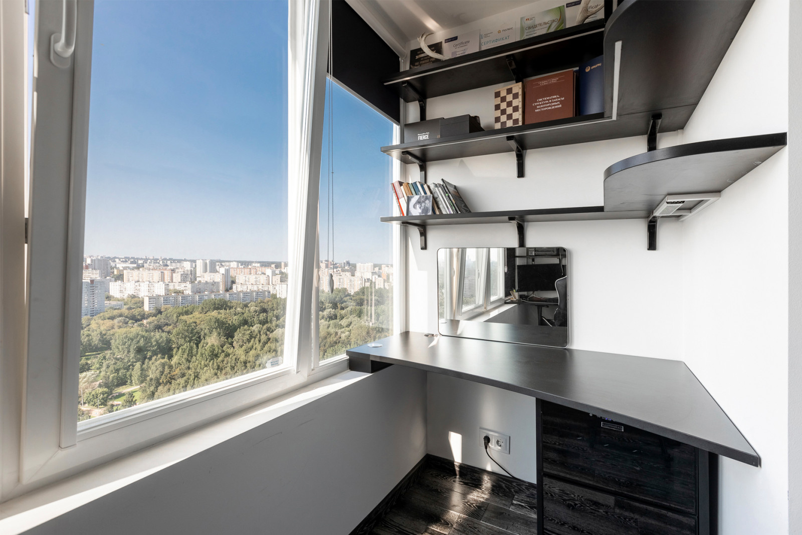 Студия для геолога в стиле минимализм