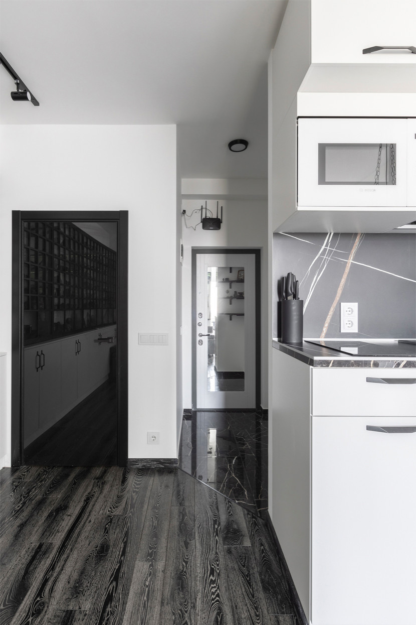 Студия для геолога в стиле минимализм