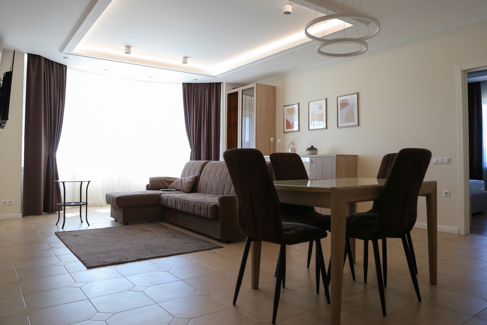 Обложка проекта: Современная квартира в мягких цветах