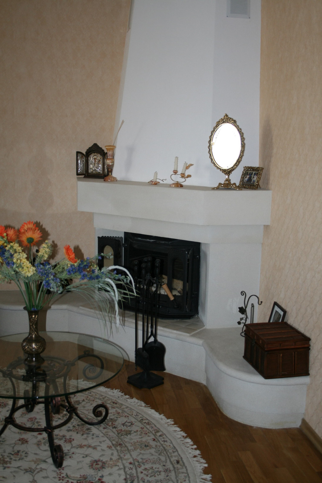 Каминная топка JOTUL I80 Классика 2007 вид сбоку