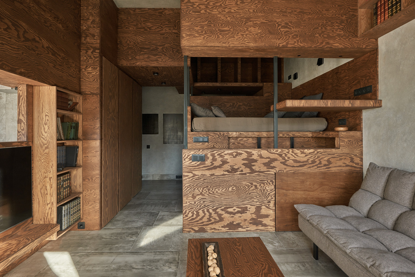 Houzz тур: 37 кв.м — студия из интерьерного конструктора