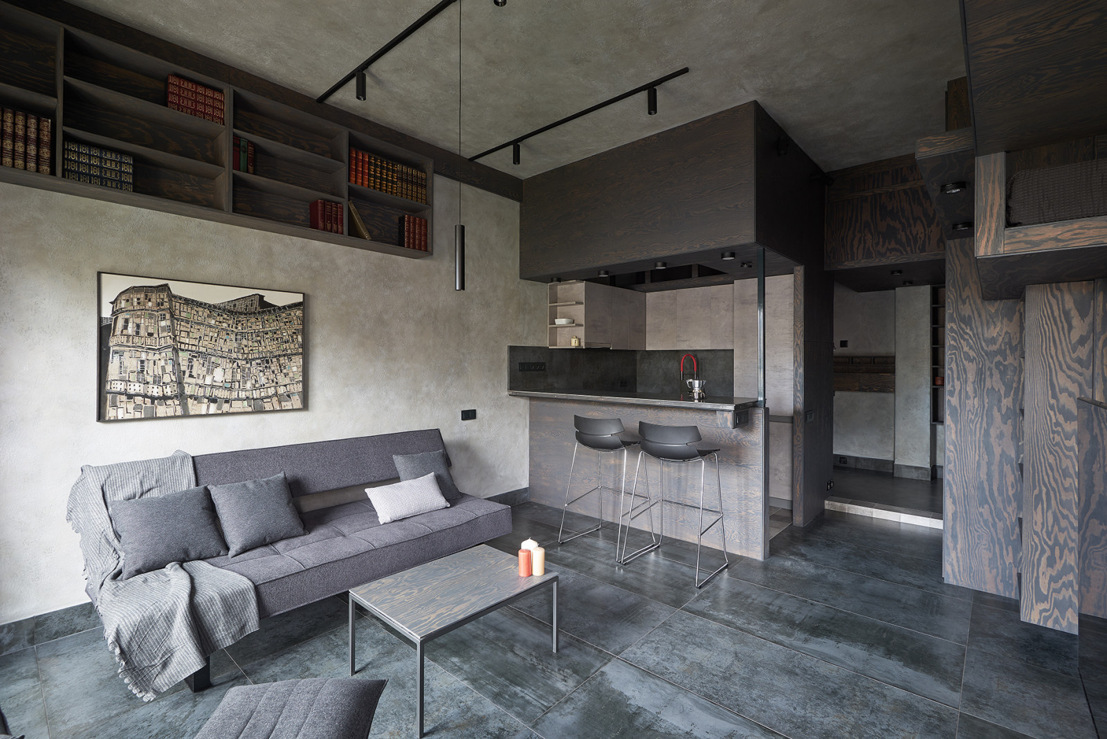 Houzz тур: Студия из интерьерного конструктора — 39 кв.м