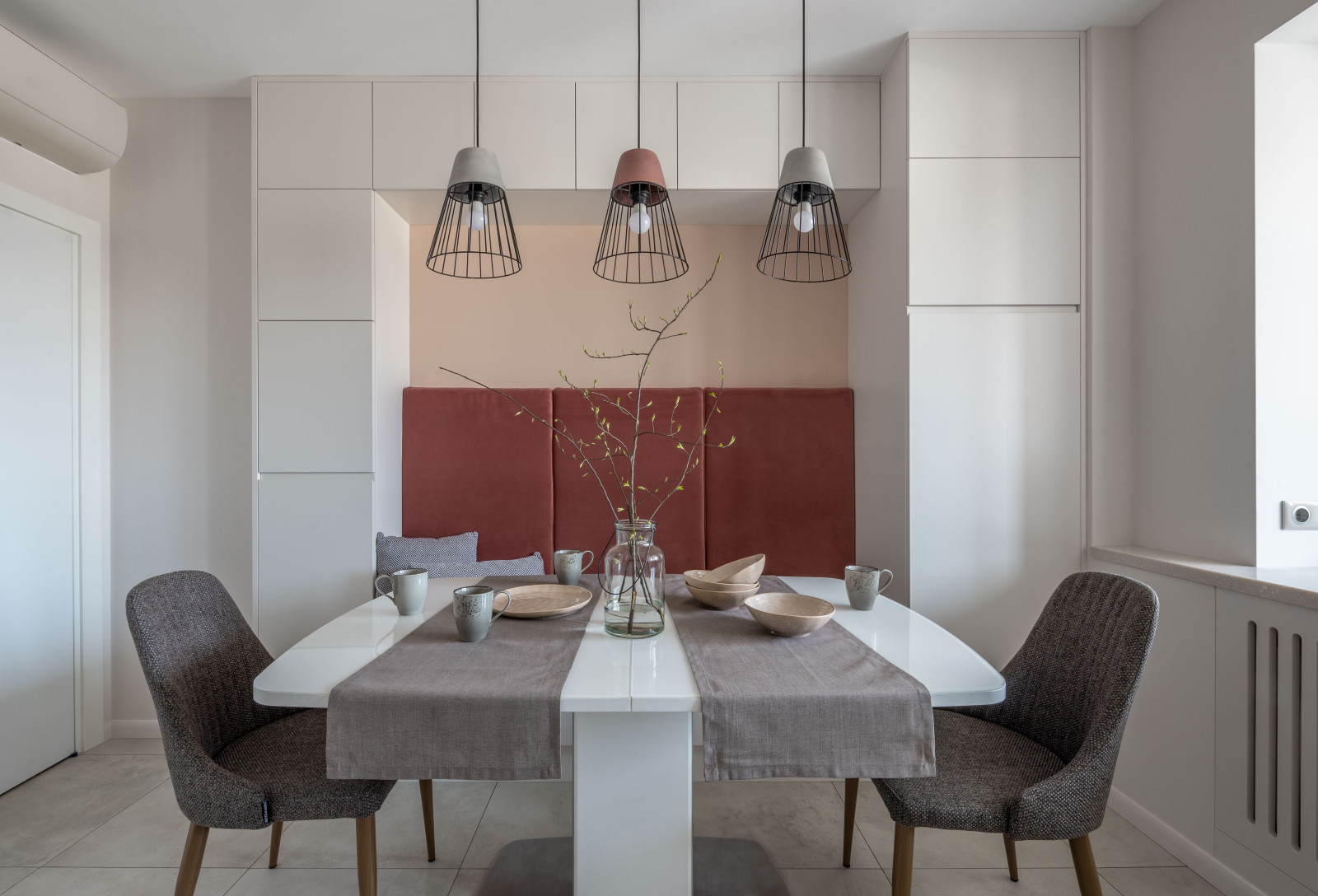 Обложка проекта: Кухня с терракотовыми оттенками