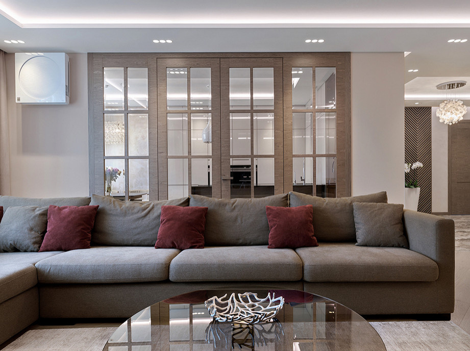 Ремонт в стиле контемпорари, 131 м²