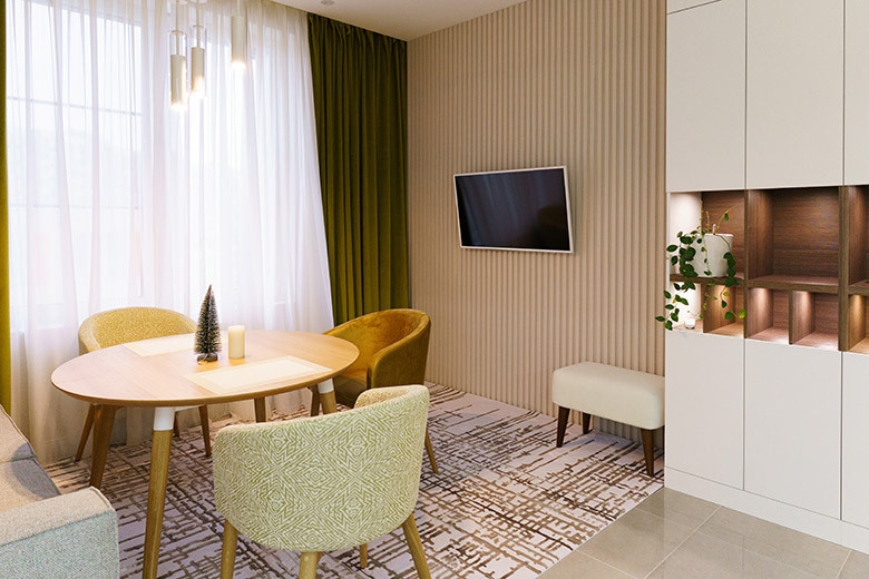 Ремонт квартиры в Заречье, 41 м²