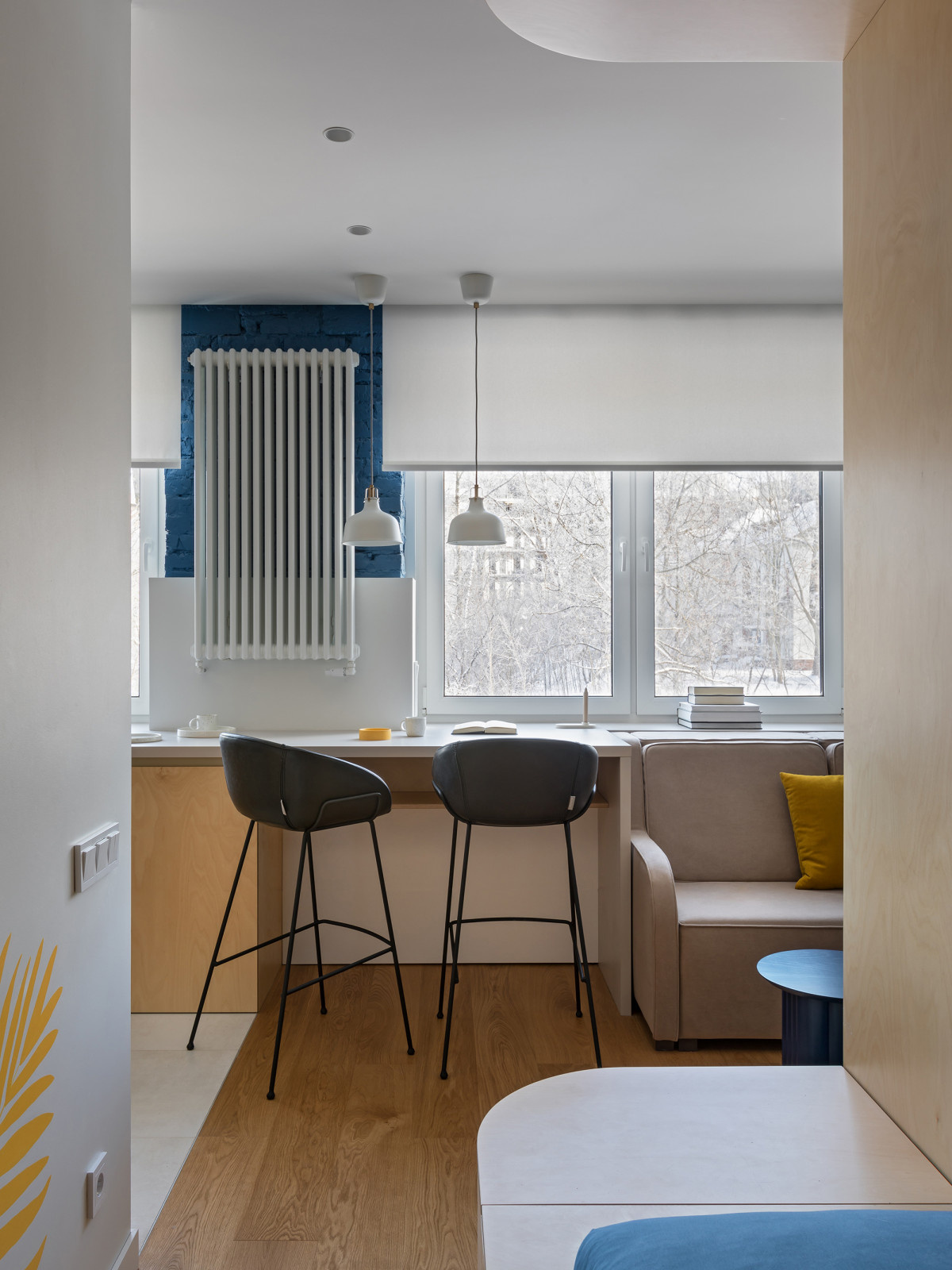 Houzz Беларусь: 25 кв.м — маленькая квартира в Минске