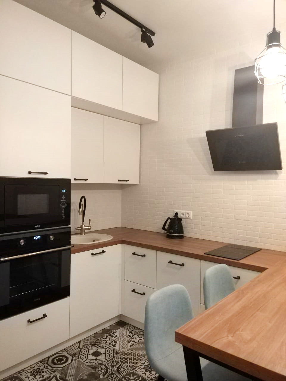 Ремонт в стиле лофт ЖК Скандинавия, 32 м²