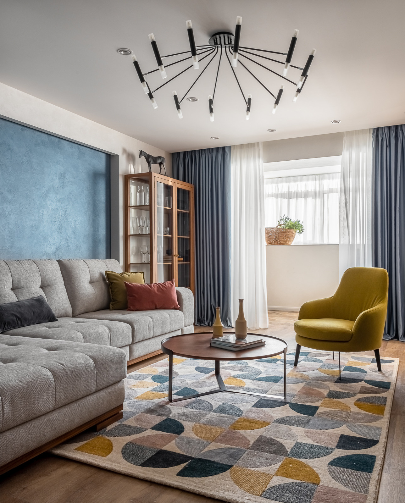 Морское настроение: квартира 120 м² в Челябинске.