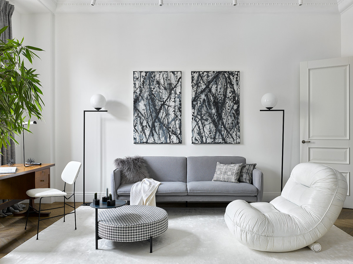 Houzz тур: Квартира в легендарной высотке гостиницы «Украина»