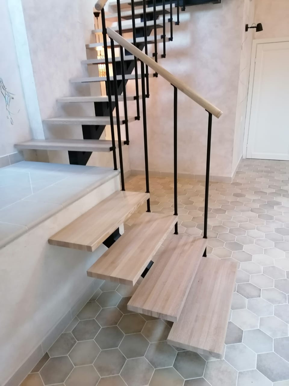 лестница на сварном монокосоуре