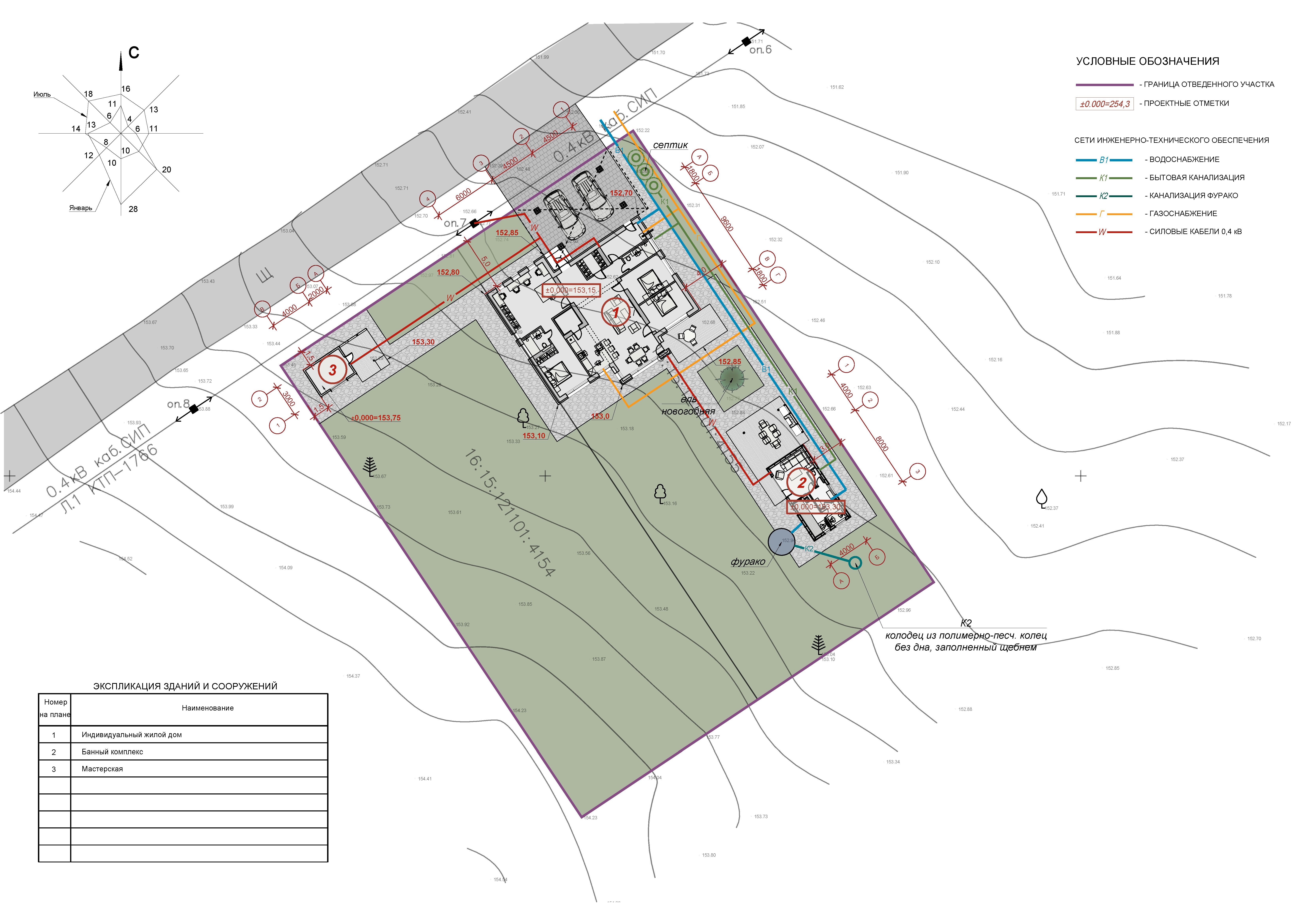 Одноэтажный дом и баня в поселке Лесные Моркваши
