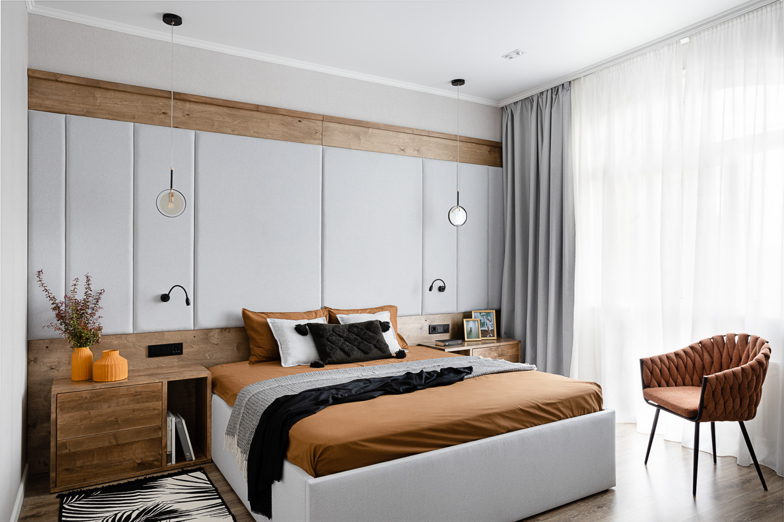 Дизайн-проект спальни. Дизайнер Дарья Колобова