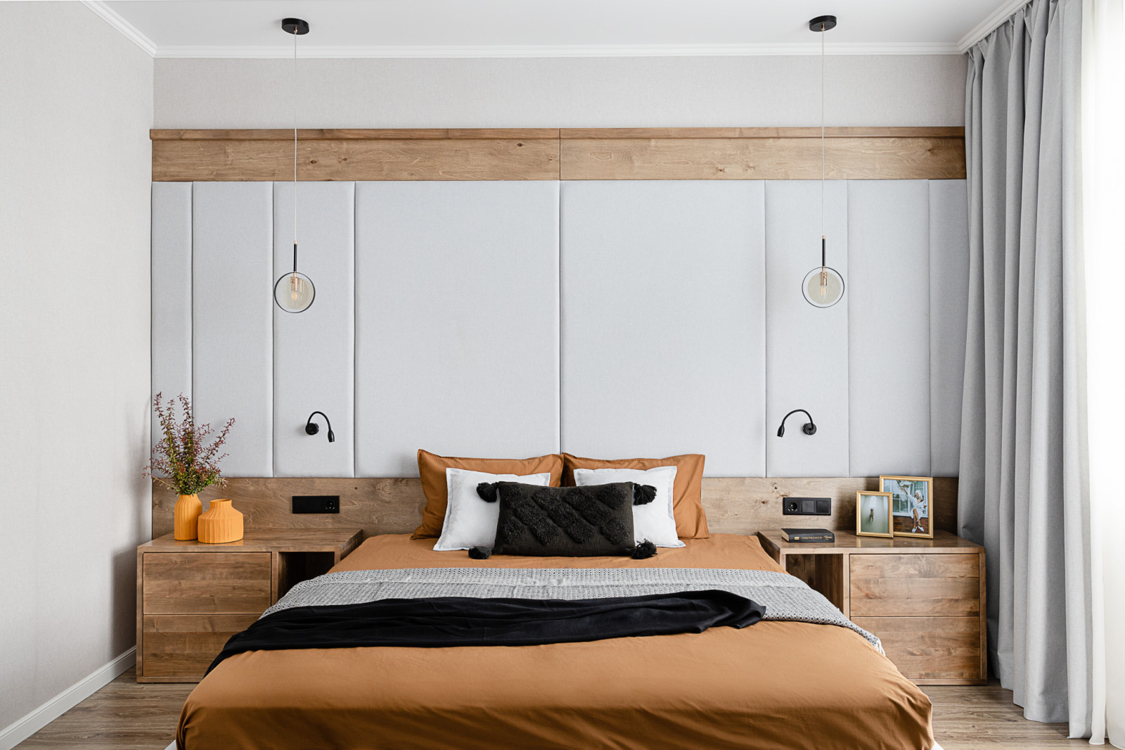 Дизайн-проект спальни. Дизайнер Дарья Колобова