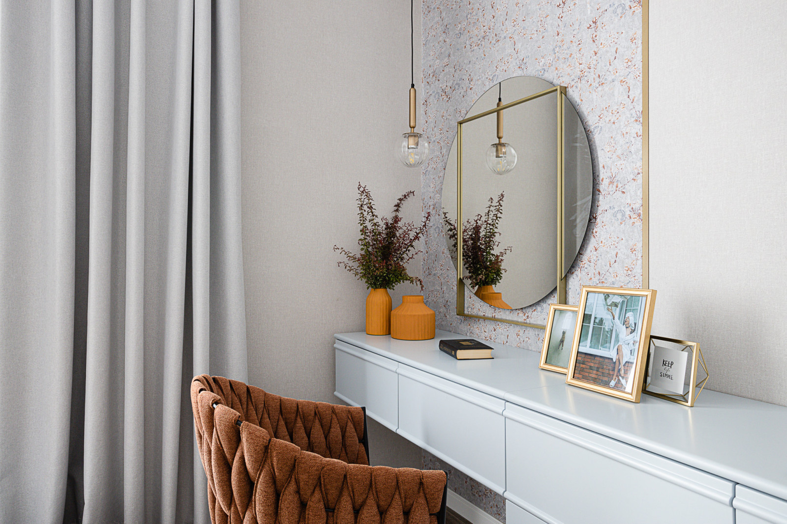 Дизайн-проект спальни. Дизайнер Дарья Колобова