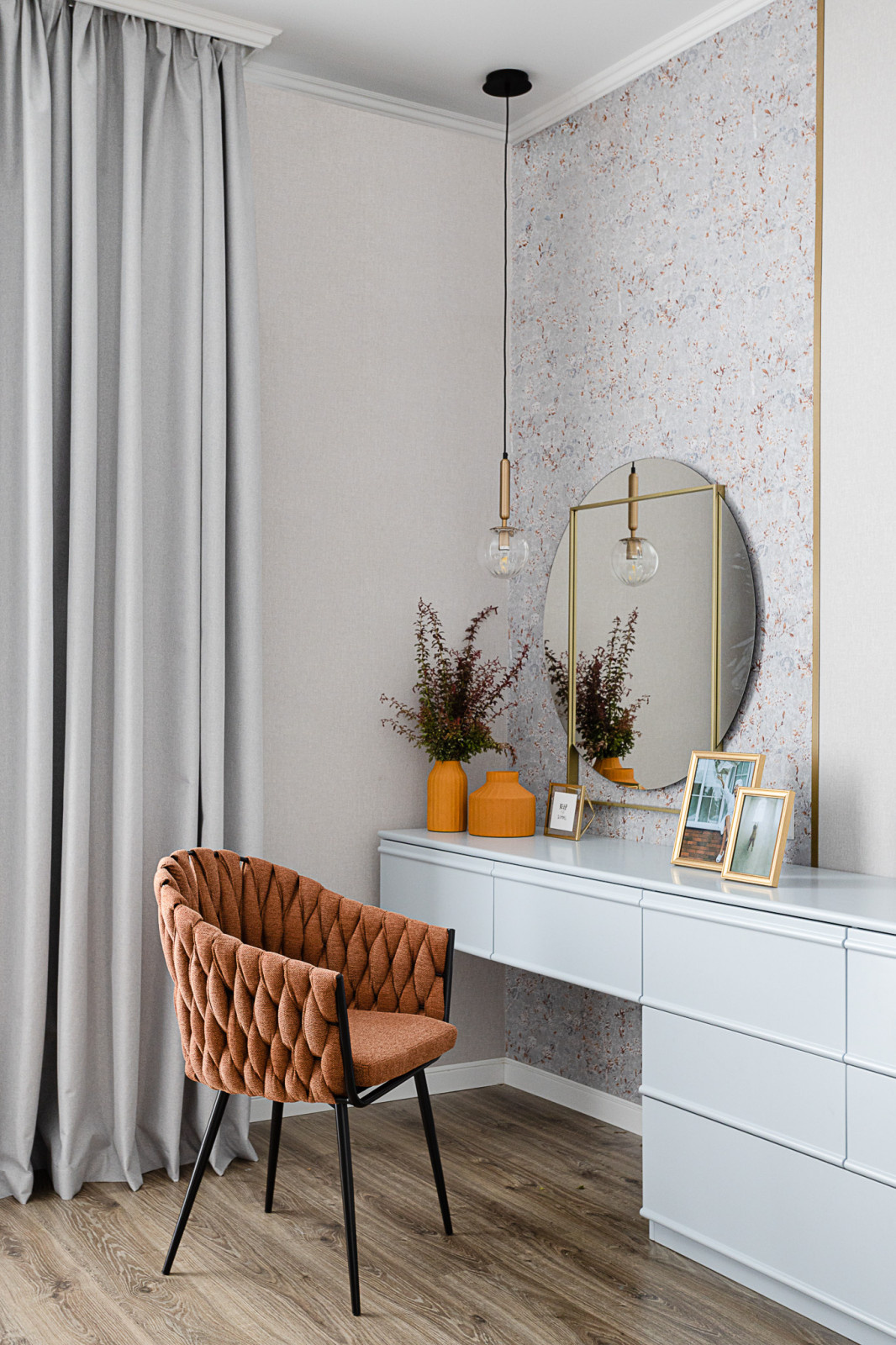 Дизайн-проект спальни. Дизайнер Дарья Колобова