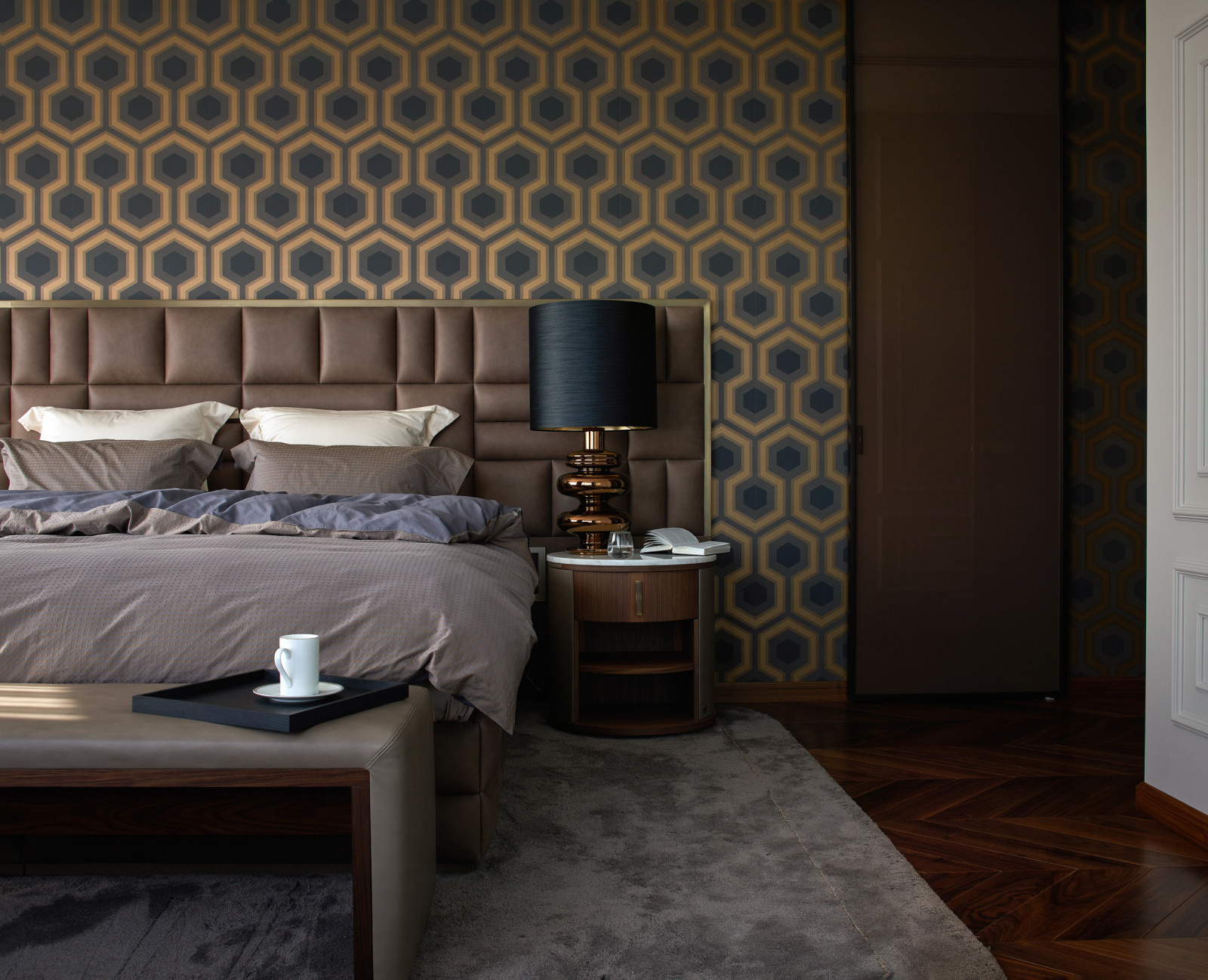 Фрагмент спальни хозяев