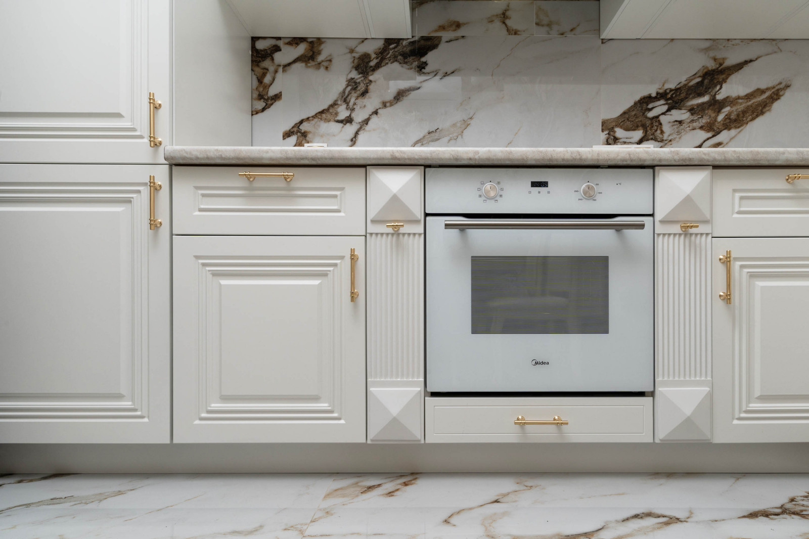 Съемка кухни на объекте (Мебель КМ)