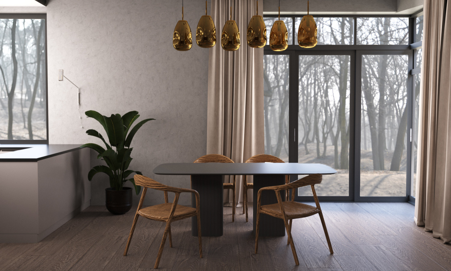 Интерьеры частного дома. в Калинниграде