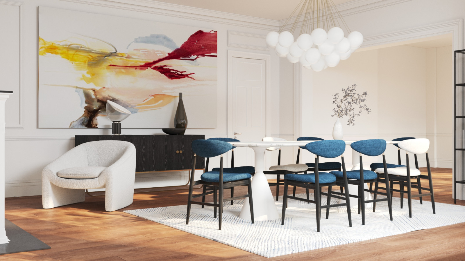 Mix of classic and modern style