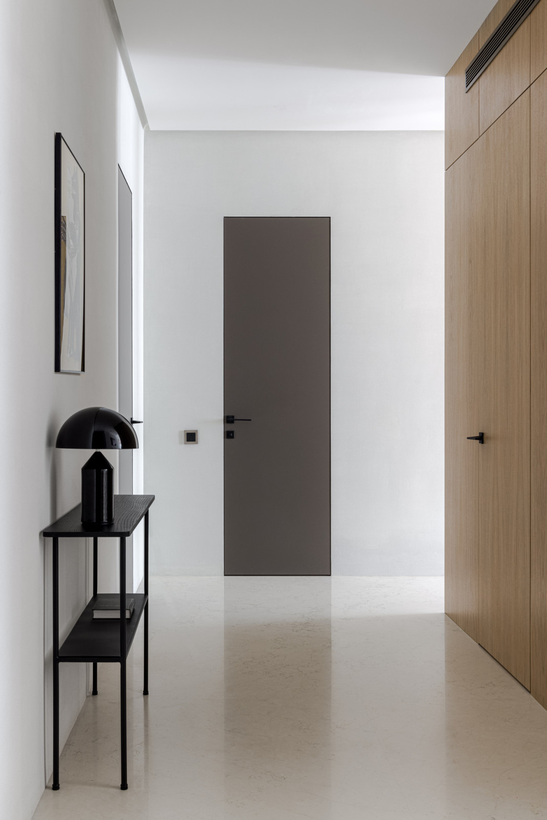 Houzz тур: Квартира с зелёным мрамором и отпечатком наутилуса