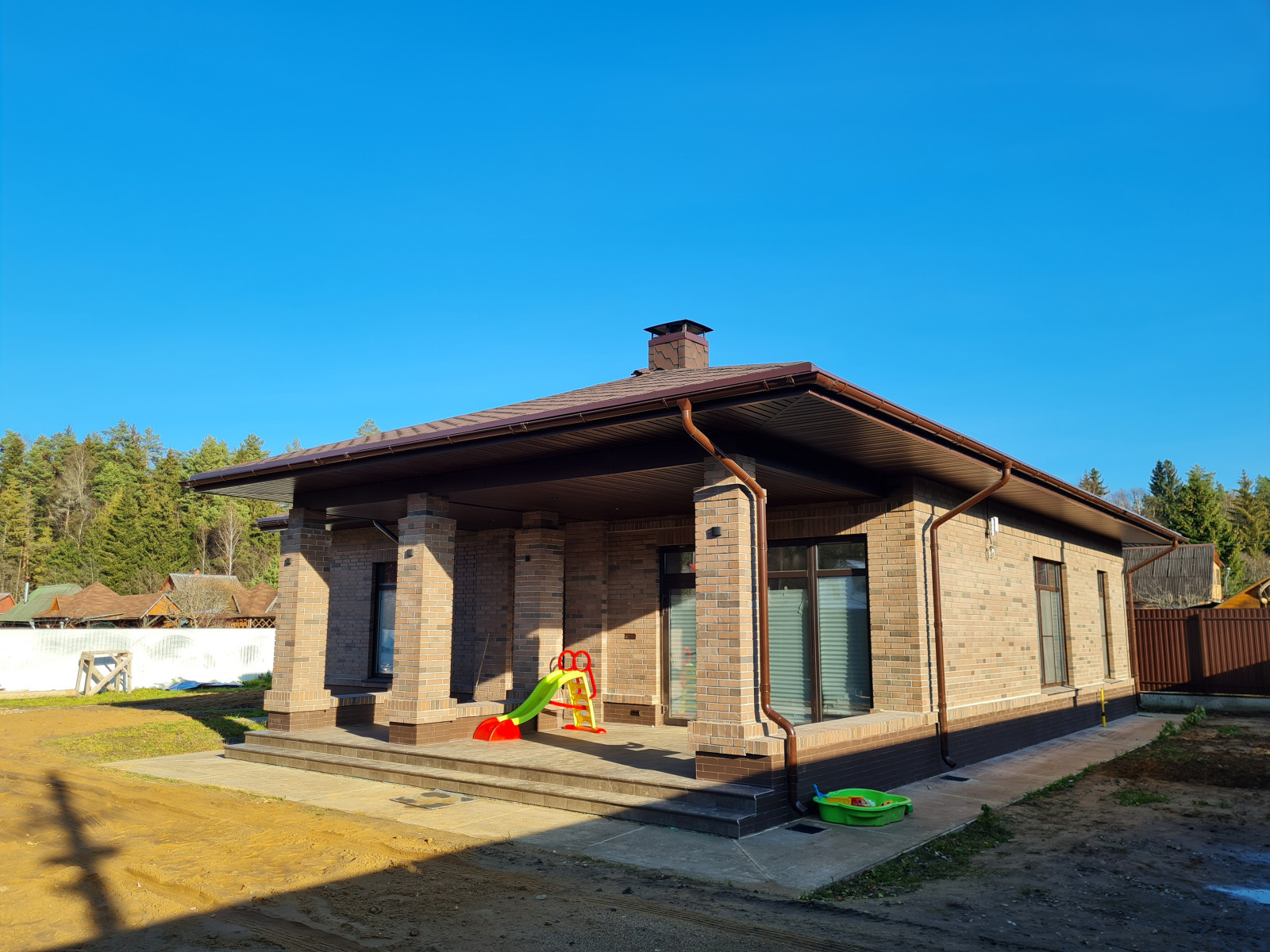 Проект одноэтажного дома 112 кв.м. в Московской области