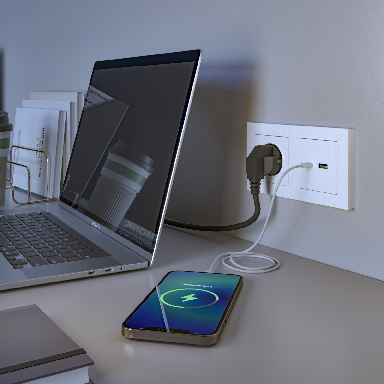 Розетки USB type A+C