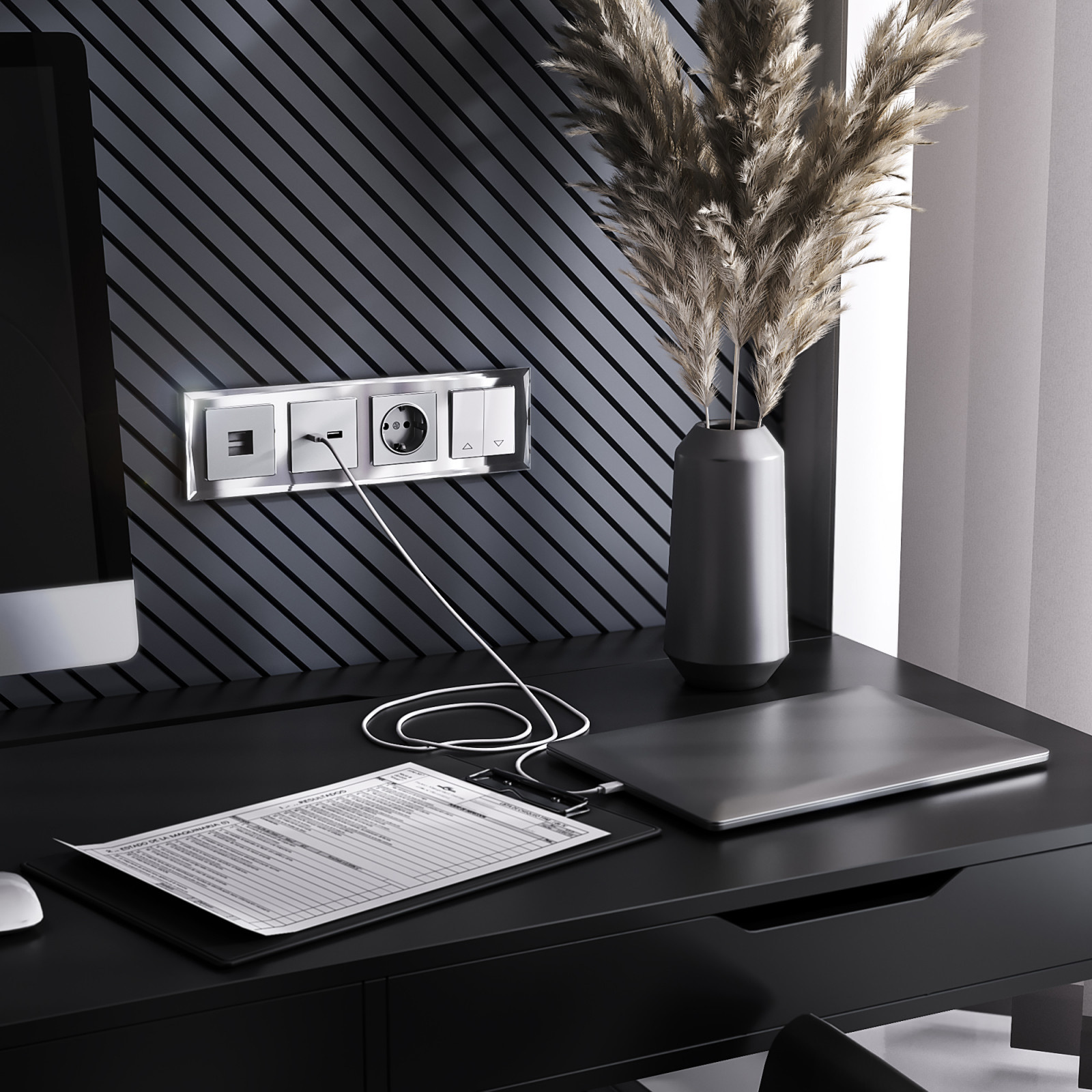 Розетки USB  type A+C