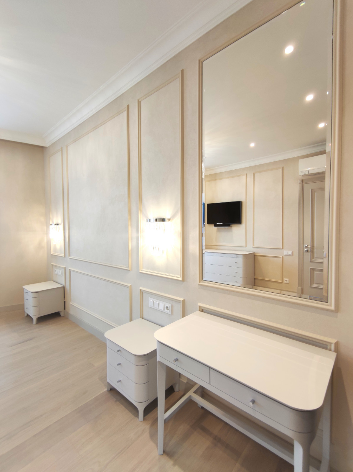 Дизайнерский ремонт 3-к новостройки 116 м2