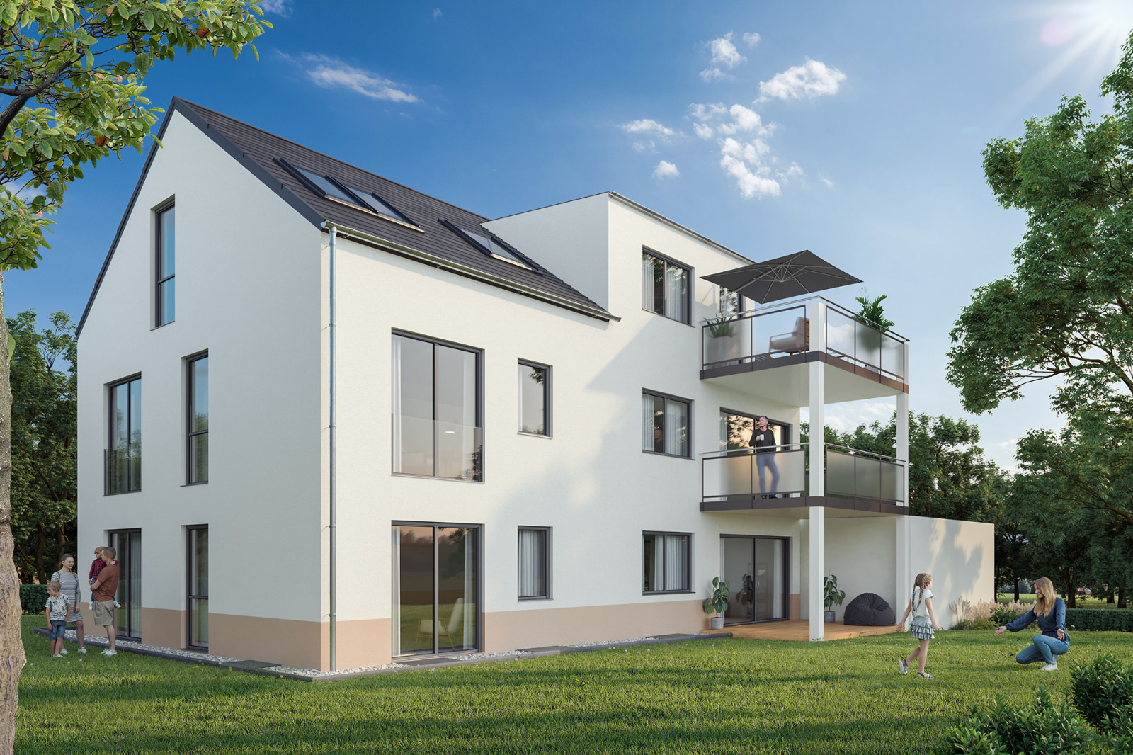 Modernes Haus in Allensbach