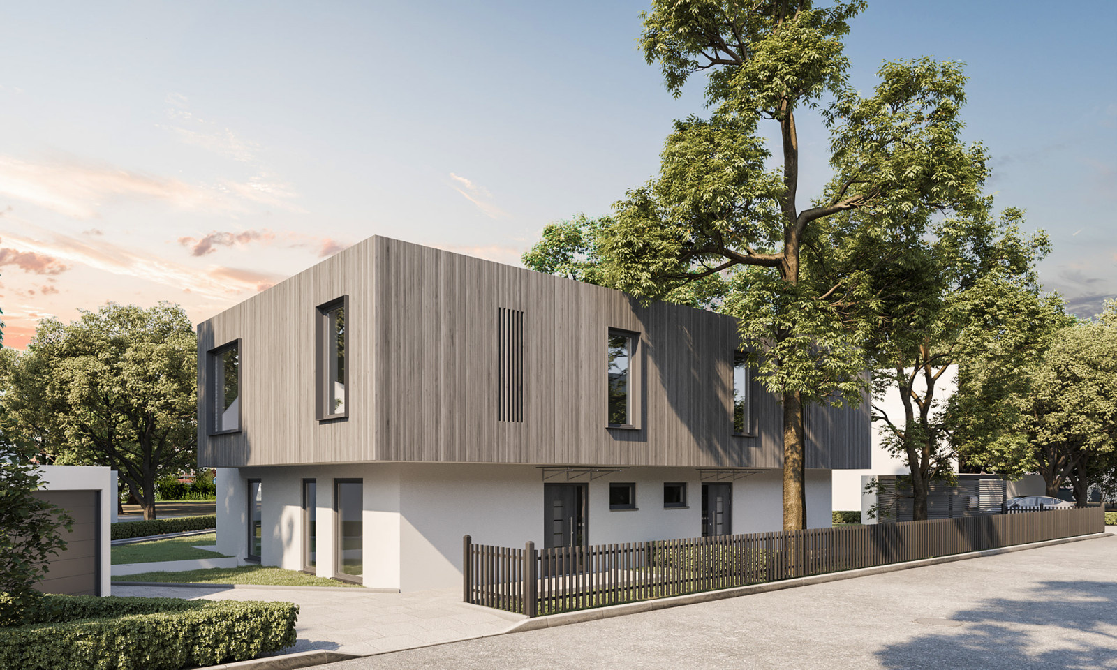 3D Architekturvisualiserung Außen