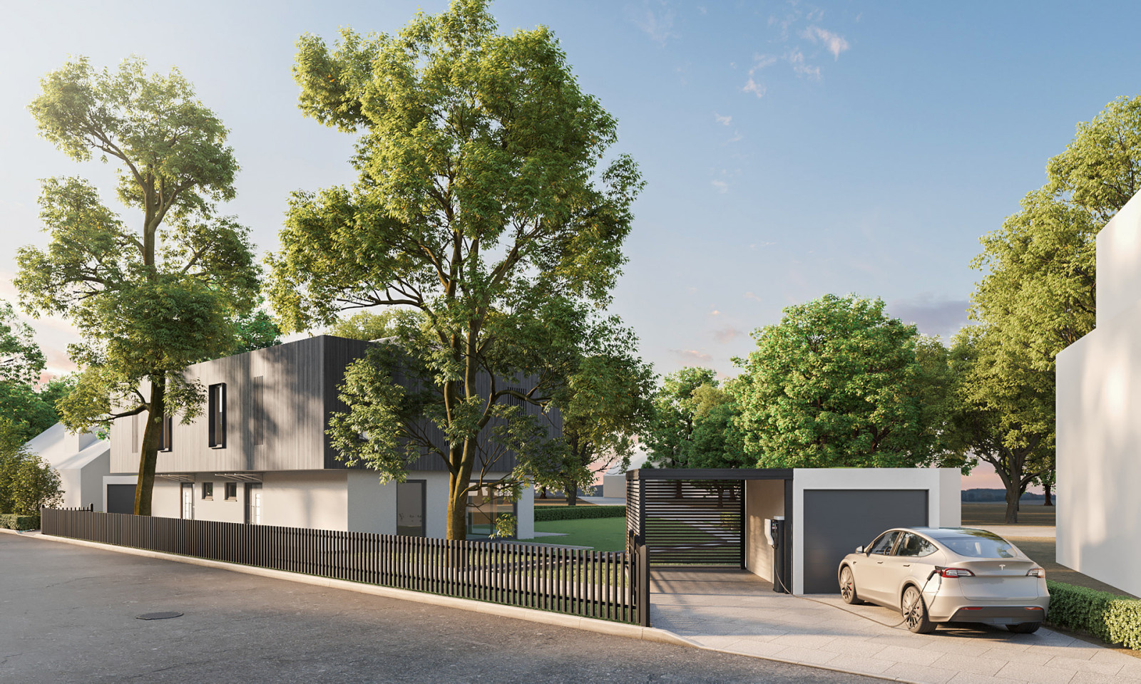 3D Architekturvisualiserung Außen