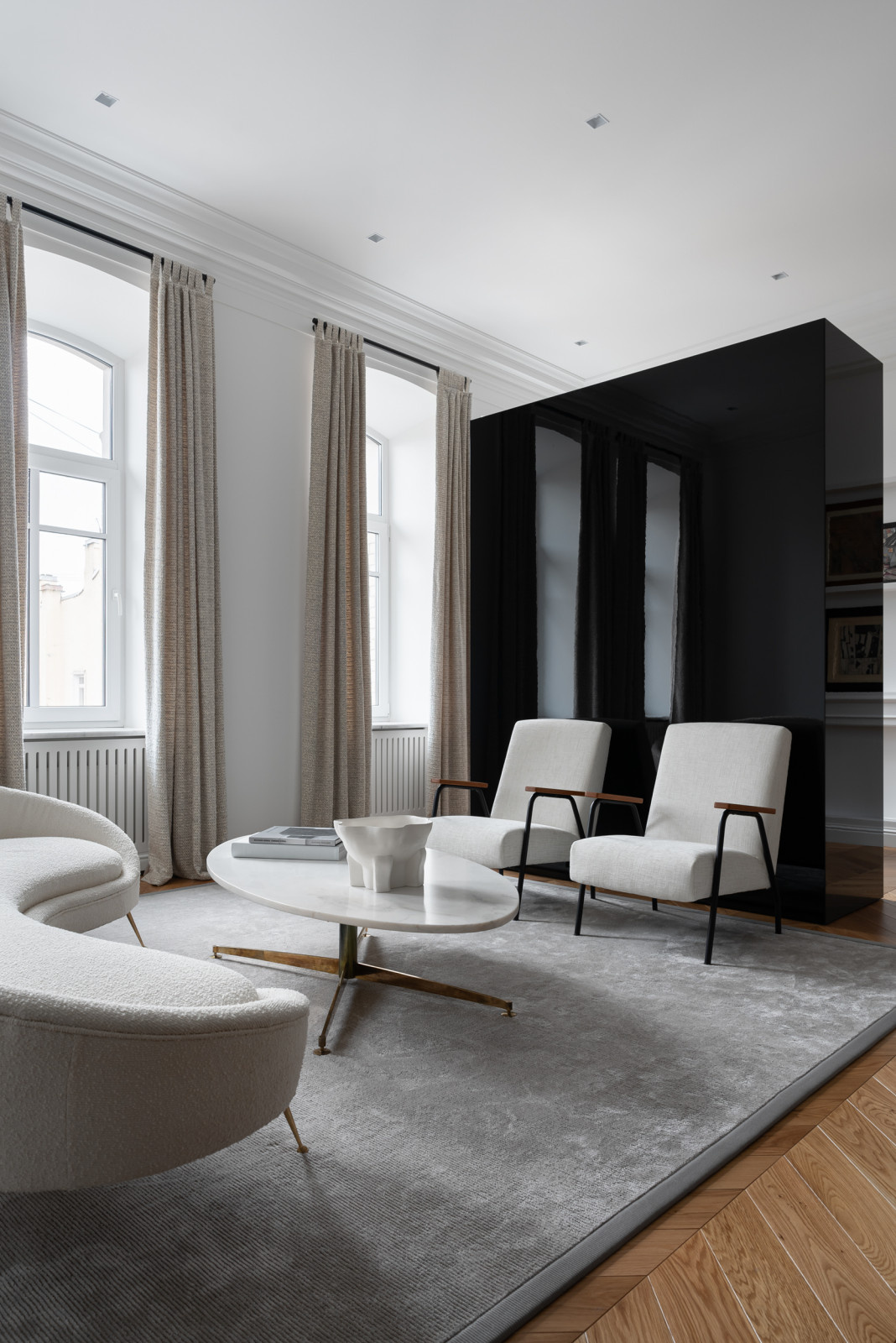 Houzz тур: Апартаменты в Петербурге для французской пары