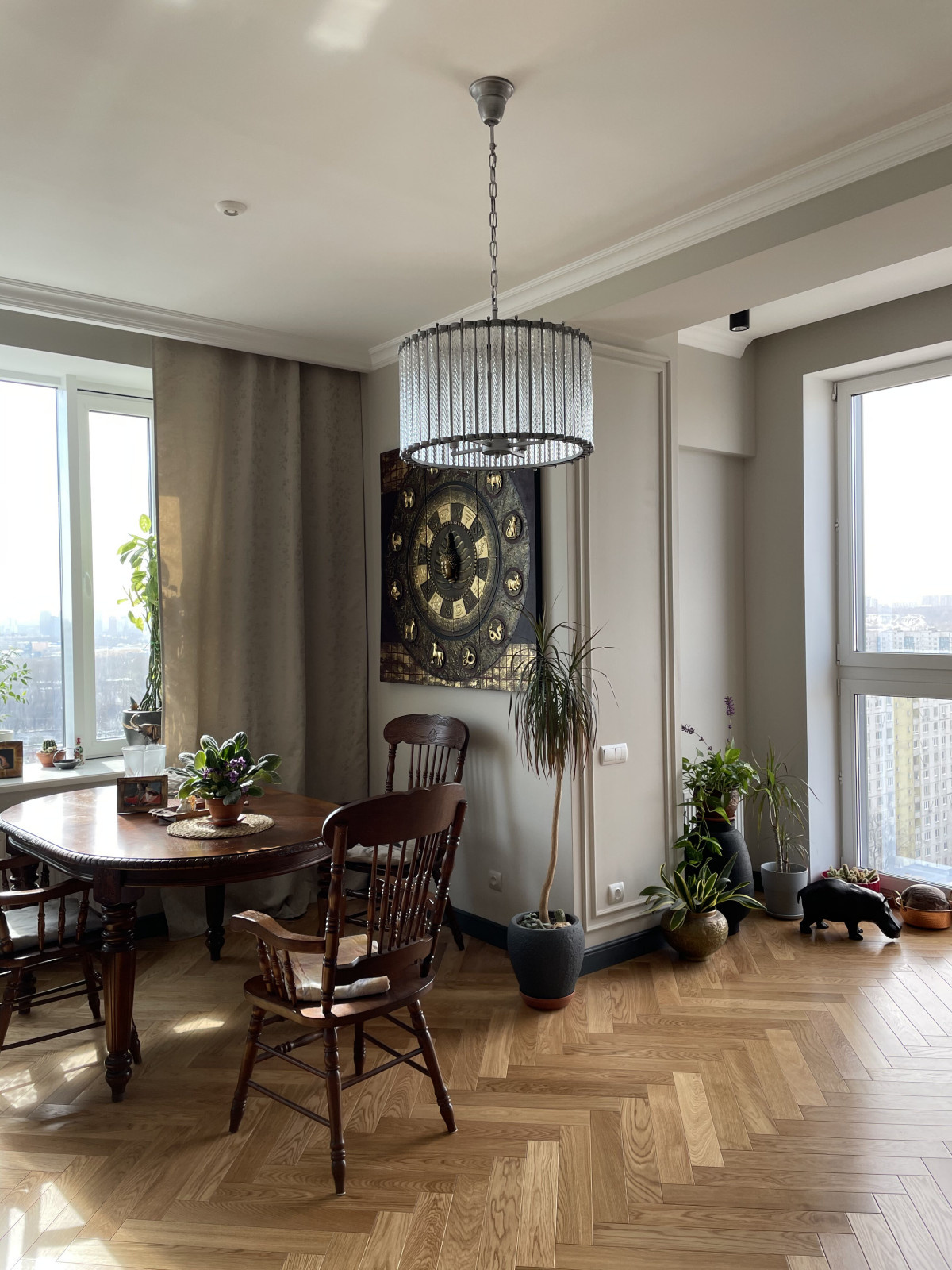 Готовый ремонт для семьи путешественников в ЖК Ривер Парк