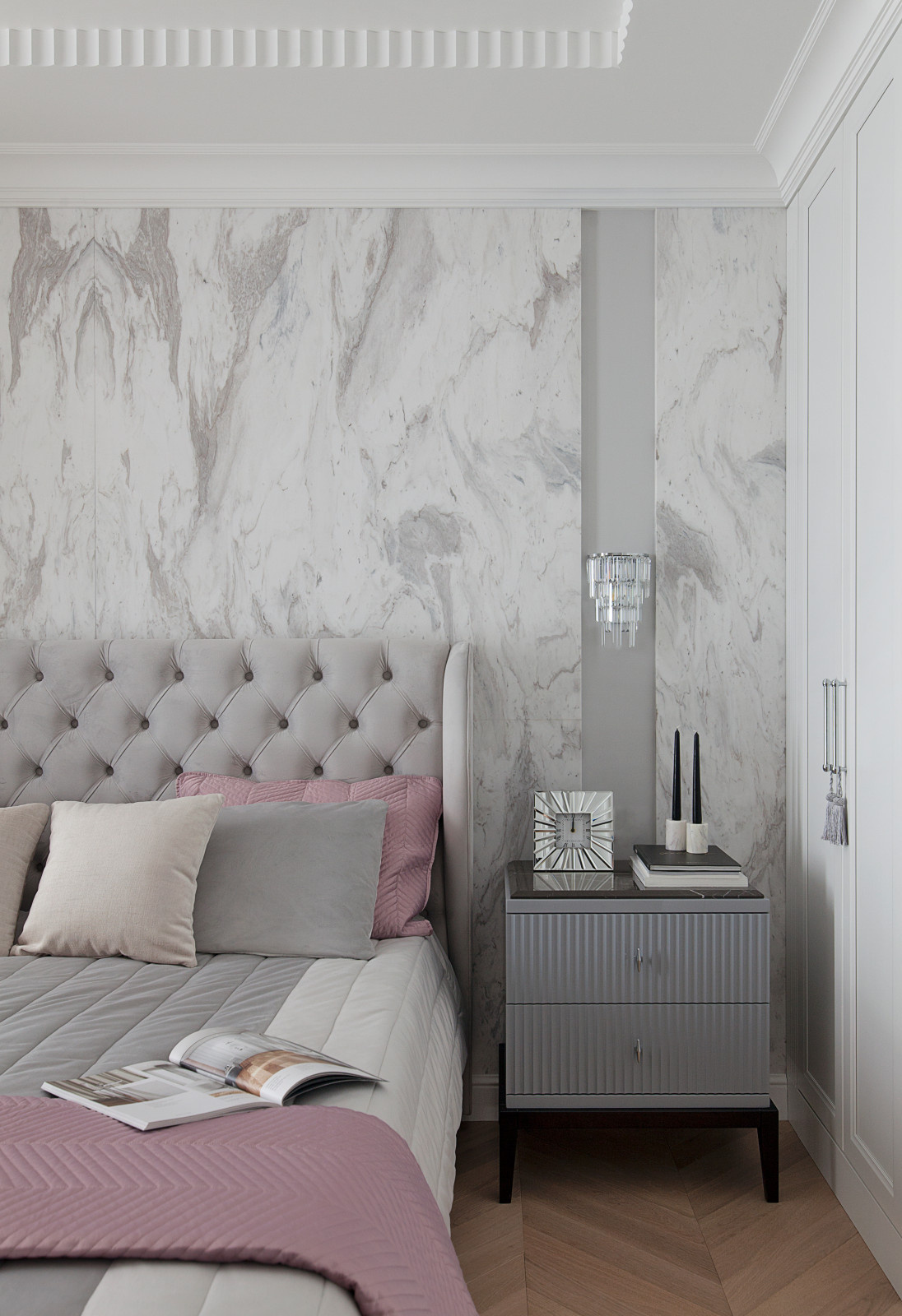Интерьер квартиры в стиле современной классики 105 кв.м.