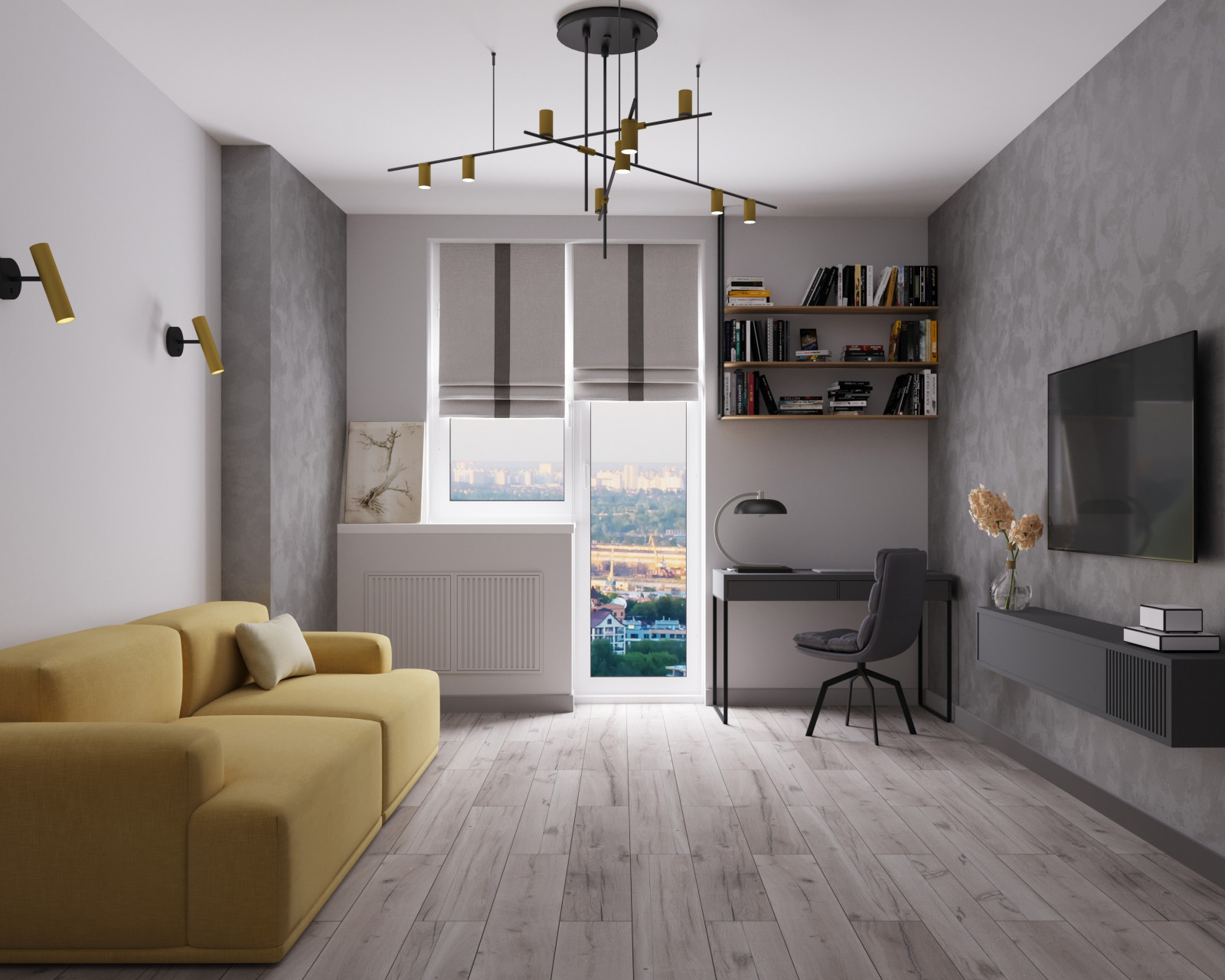 YELLOW&GREY
