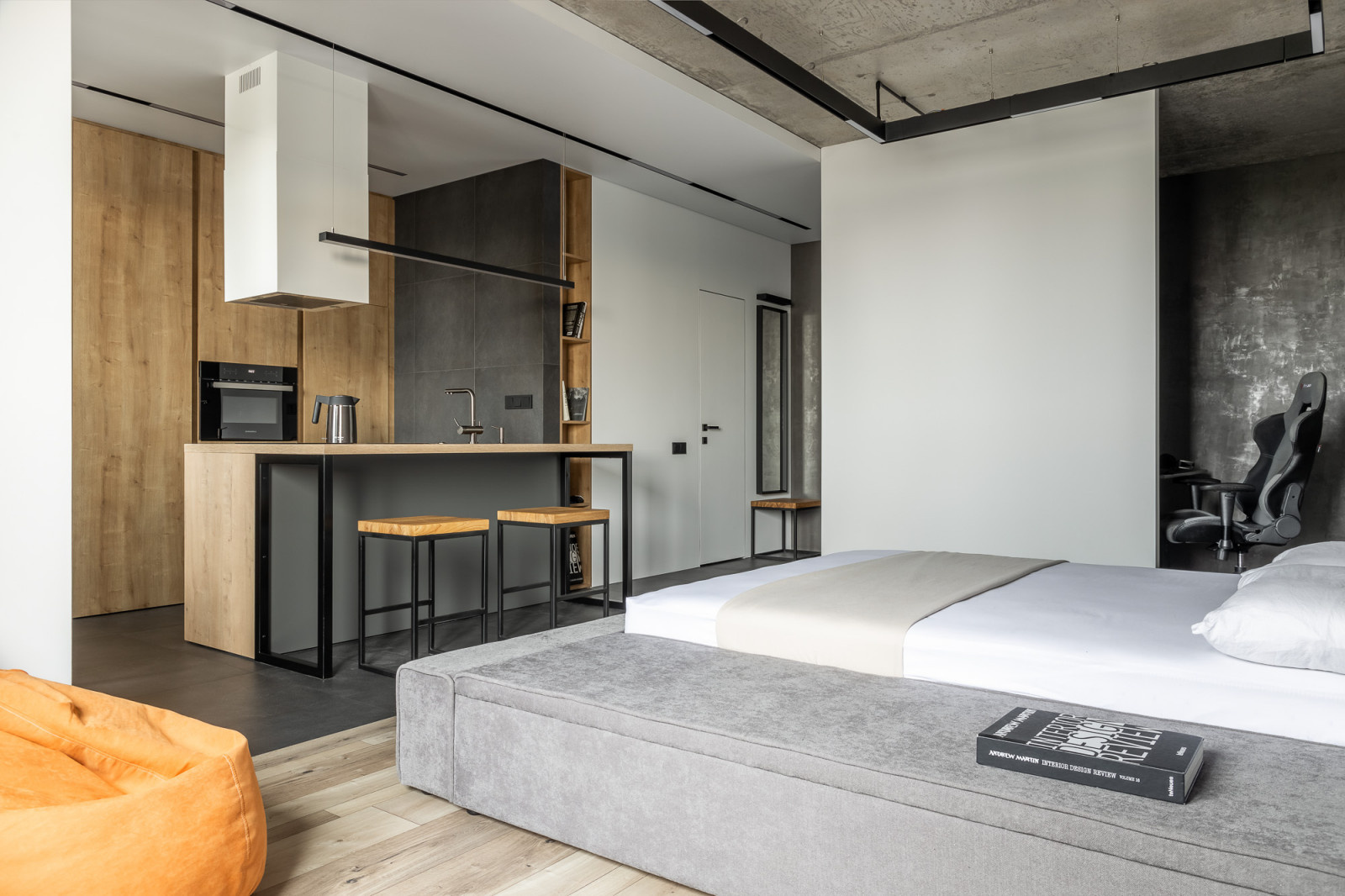 Houzz тур: 44 кв.м — интерьер для программиста в Самаре