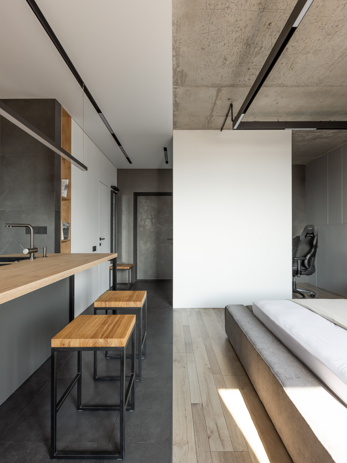 Houzz тур: 44 кв.м — интерьер для программиста в Самаре