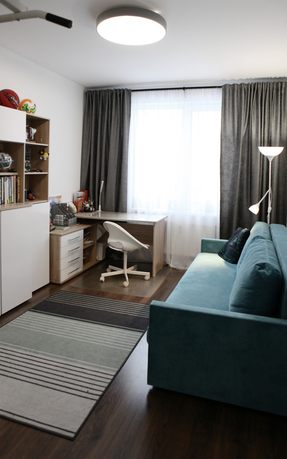 Квартира в насыщенных тонах в ЖК "Палацио"