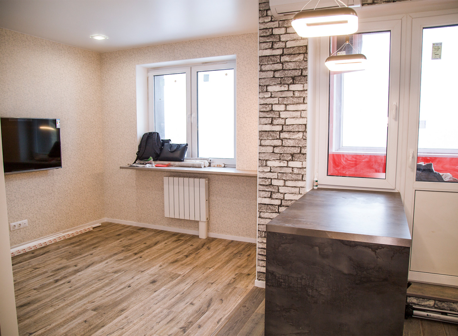 Гостиная-кухня