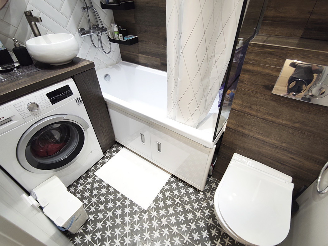 Современная ванная комната 1/2