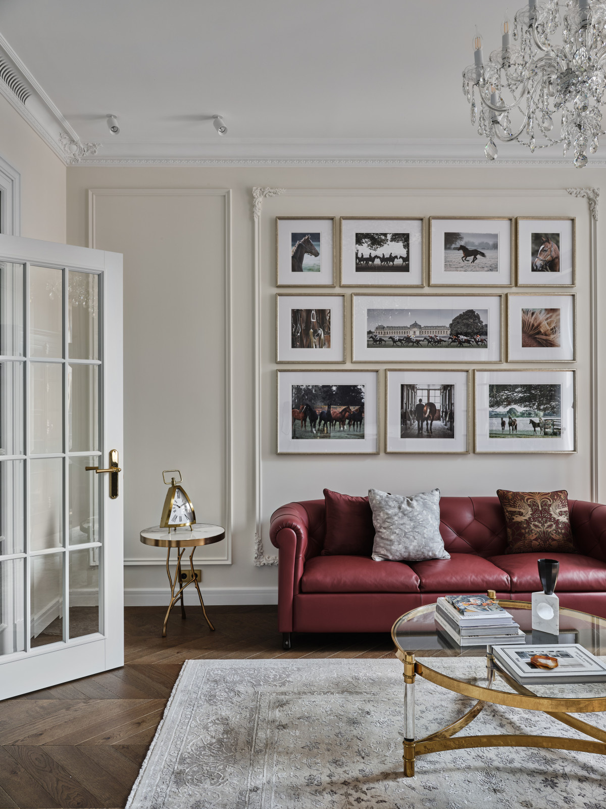 Houzz тур: Квартира во «французском» стиле с проходной кухней