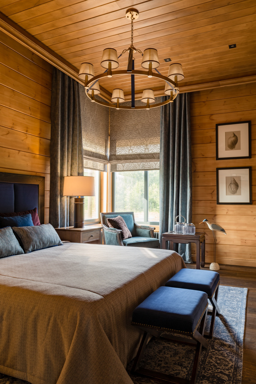 Дом из клееного бруса в Пензенской области.