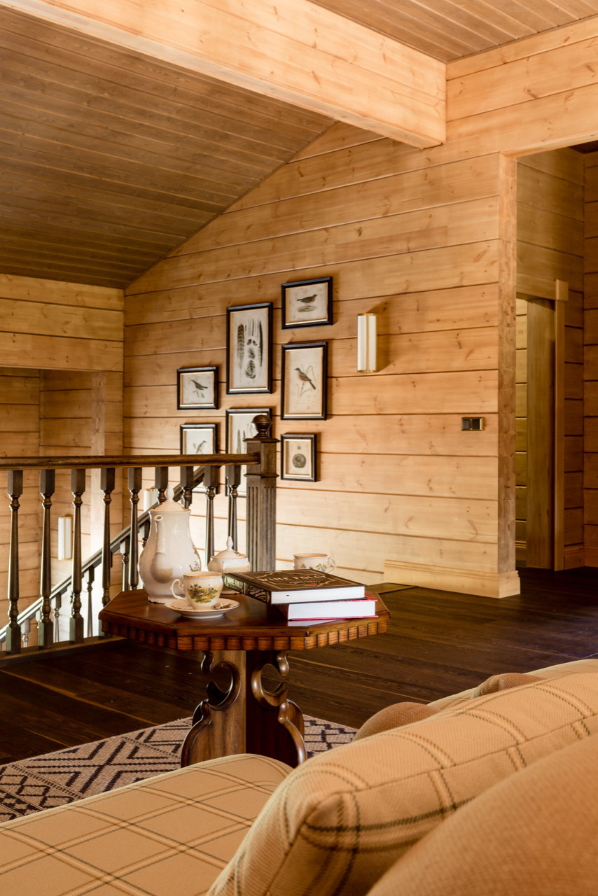 Дом из клееного бруса в Пензенской области.